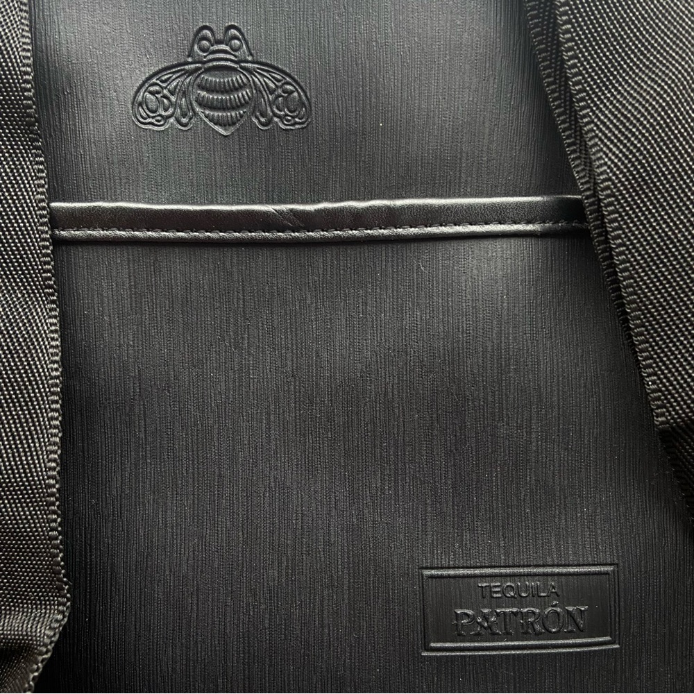 New rare Tequila Patron black cross body bag. - Picture 2 of 8